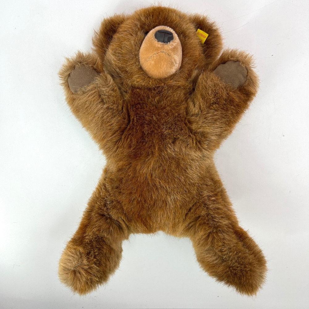 Steiff Molly Teddy Bear Leatherette Nose Unjointed Cuddly‎ Soft Classic Baby